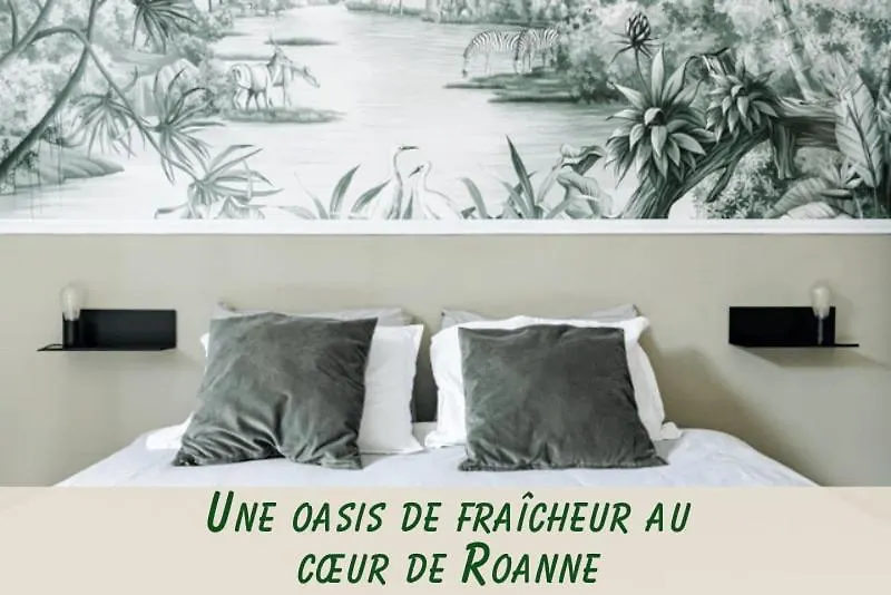 Oasis Tropicale - Appartement Moderne Et Calme Au Centre De Roanne 0*,  France